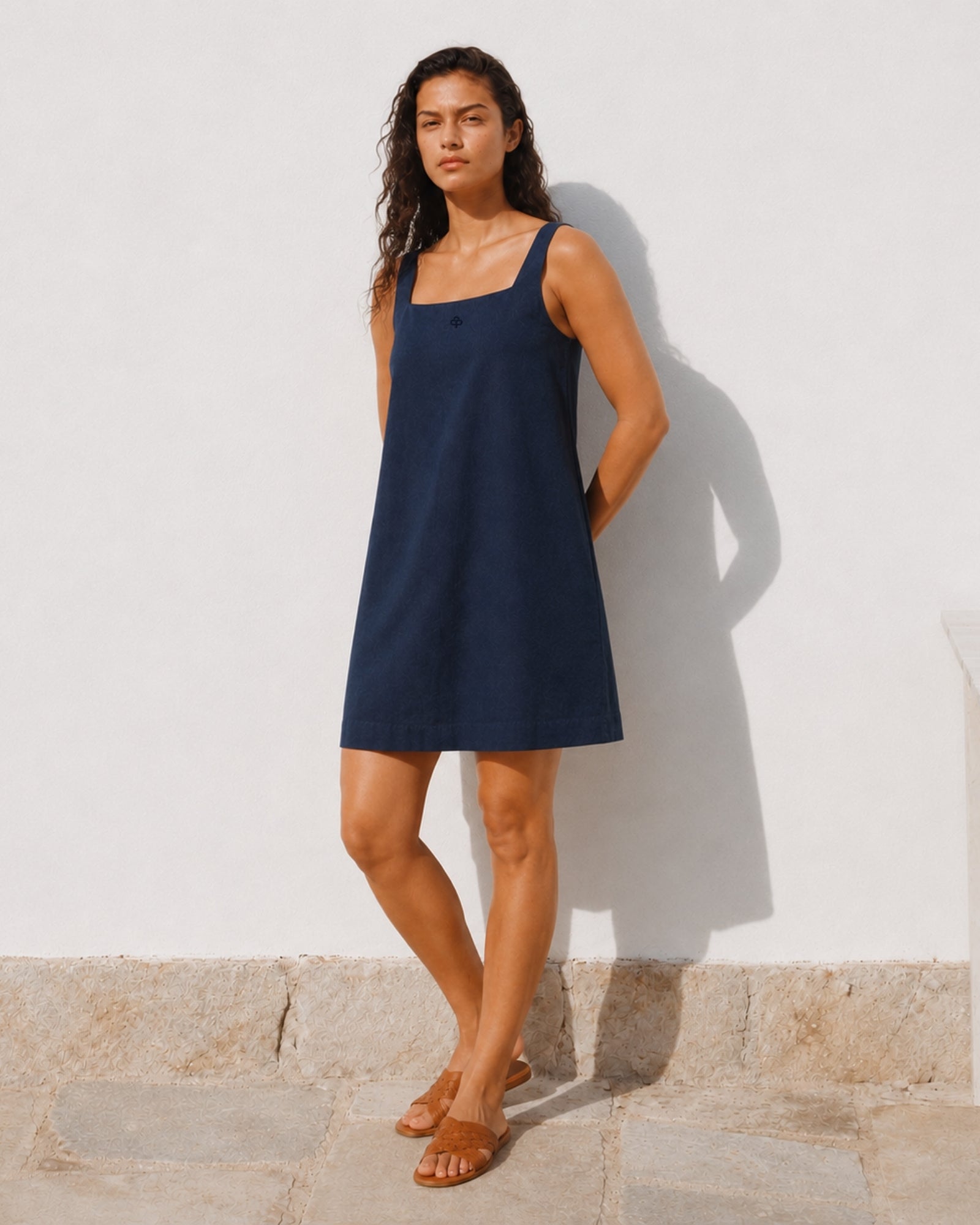 Linen Mini Dress
