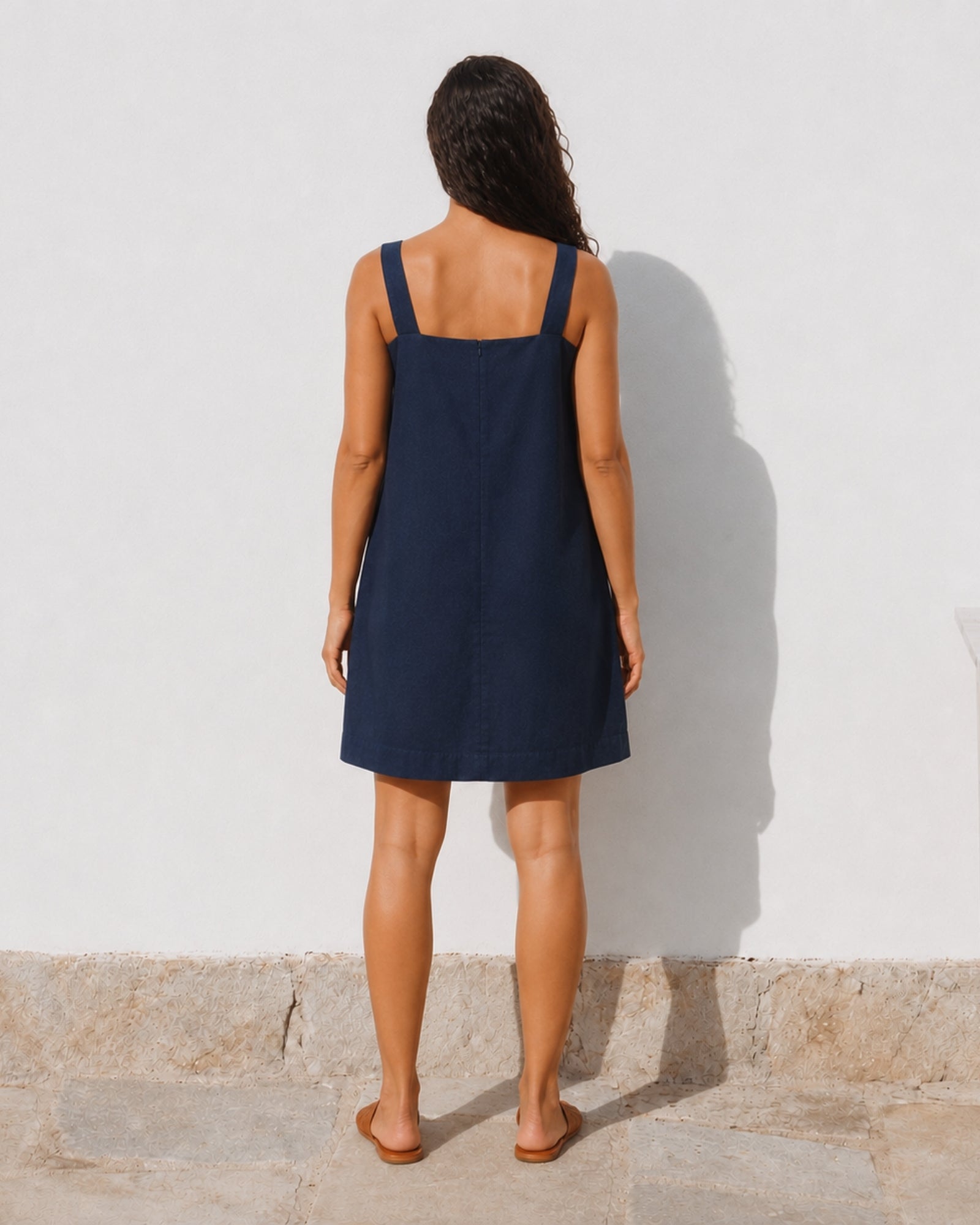 Linen Mini Dress