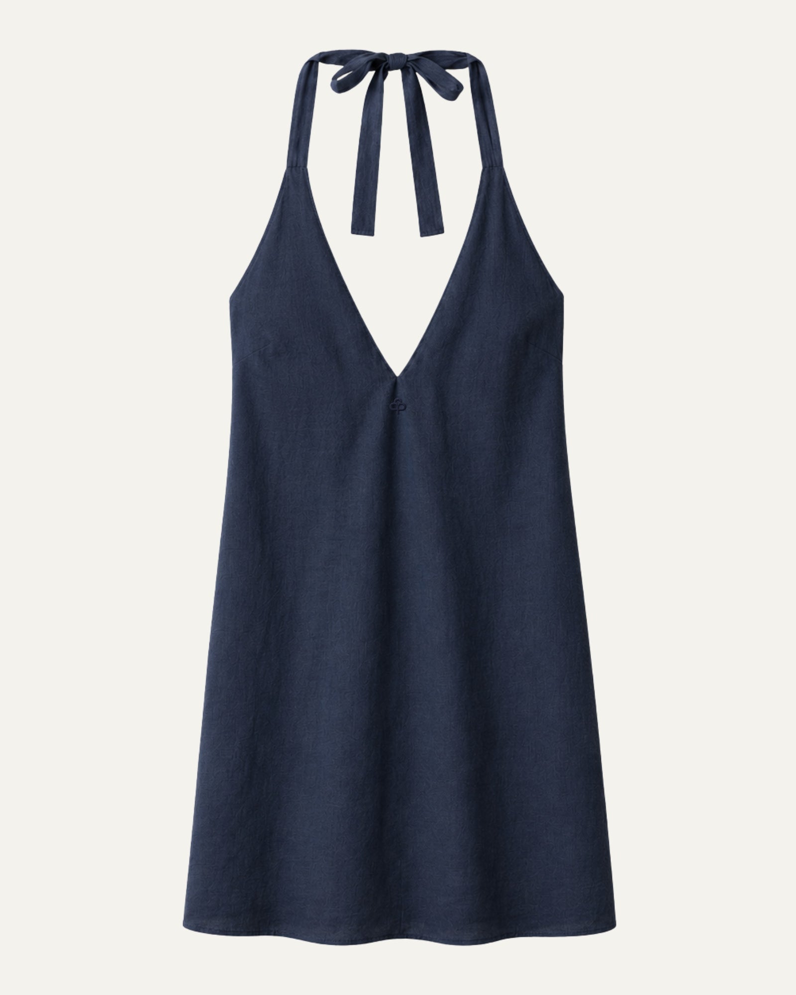 Linen Halter Dress