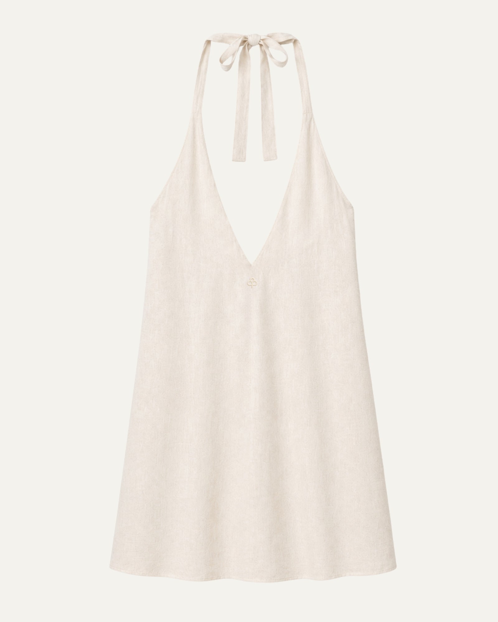Linen Halter Dress