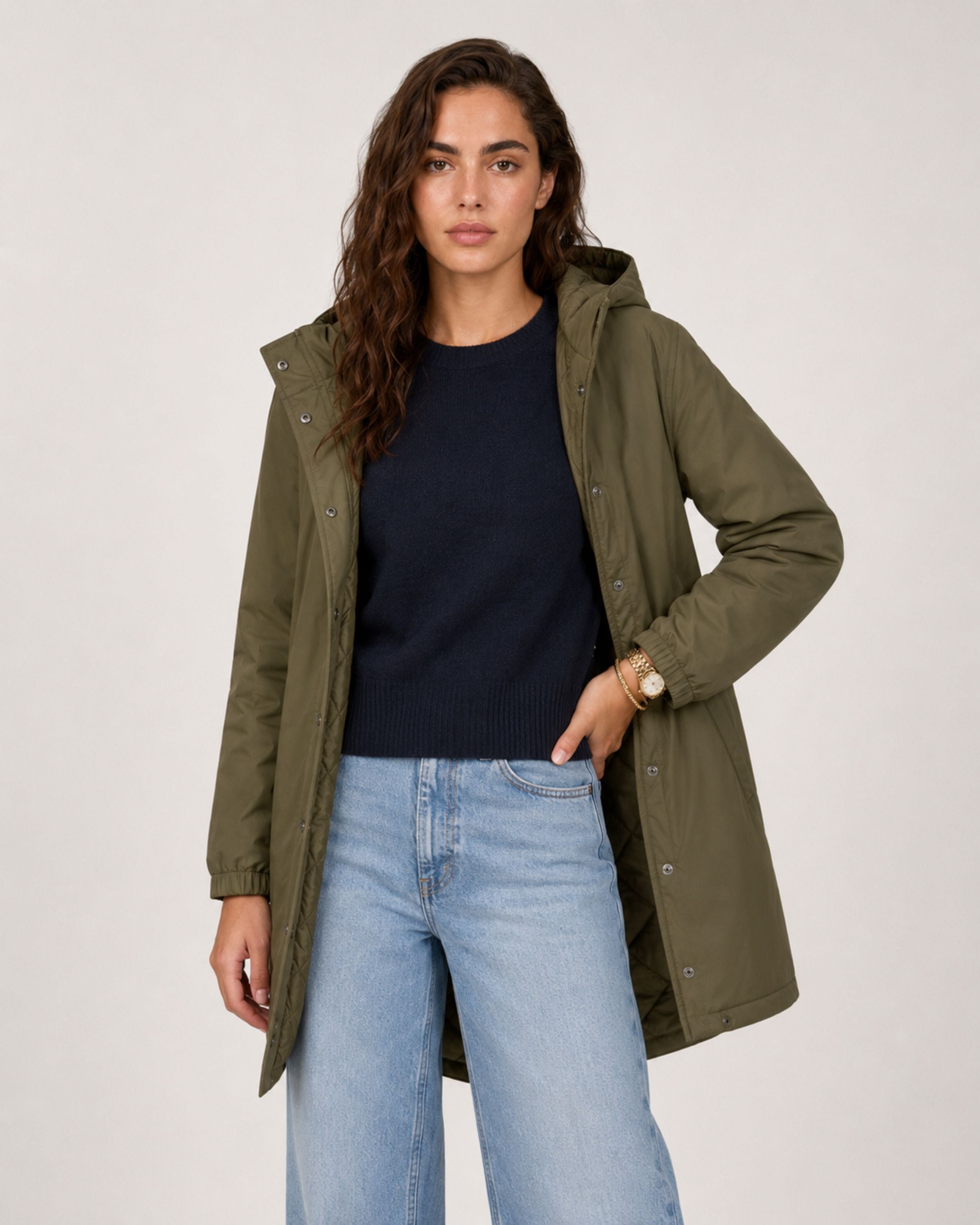 Padded Parka Jacket