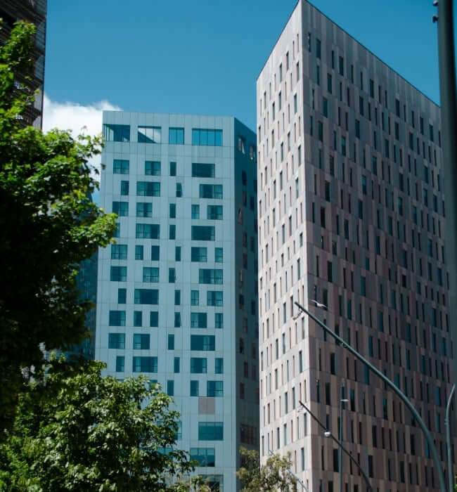 Poblenous, Barcelona, Spain buildings with vegetation