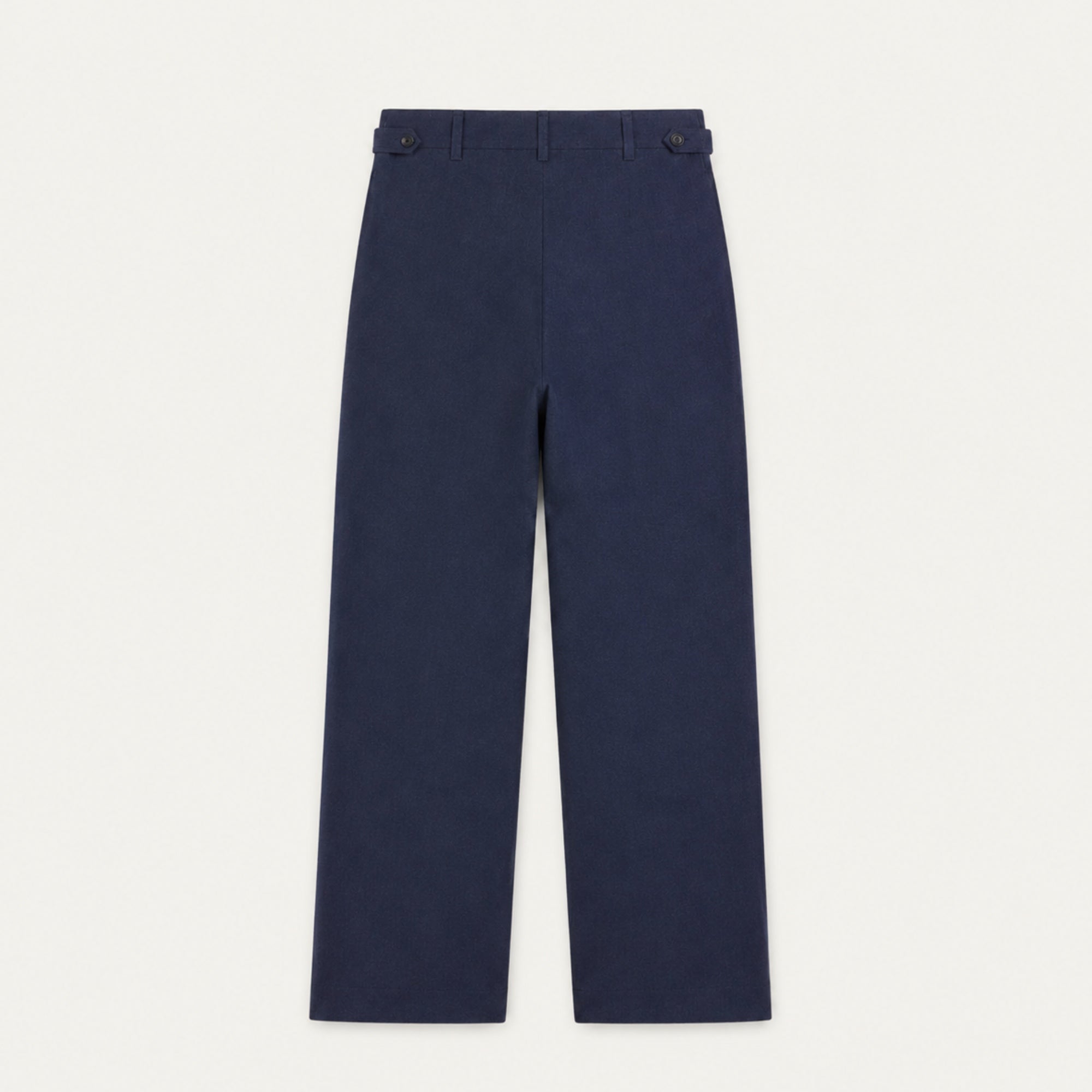 Leinenhose mit geradem Bein für Damen