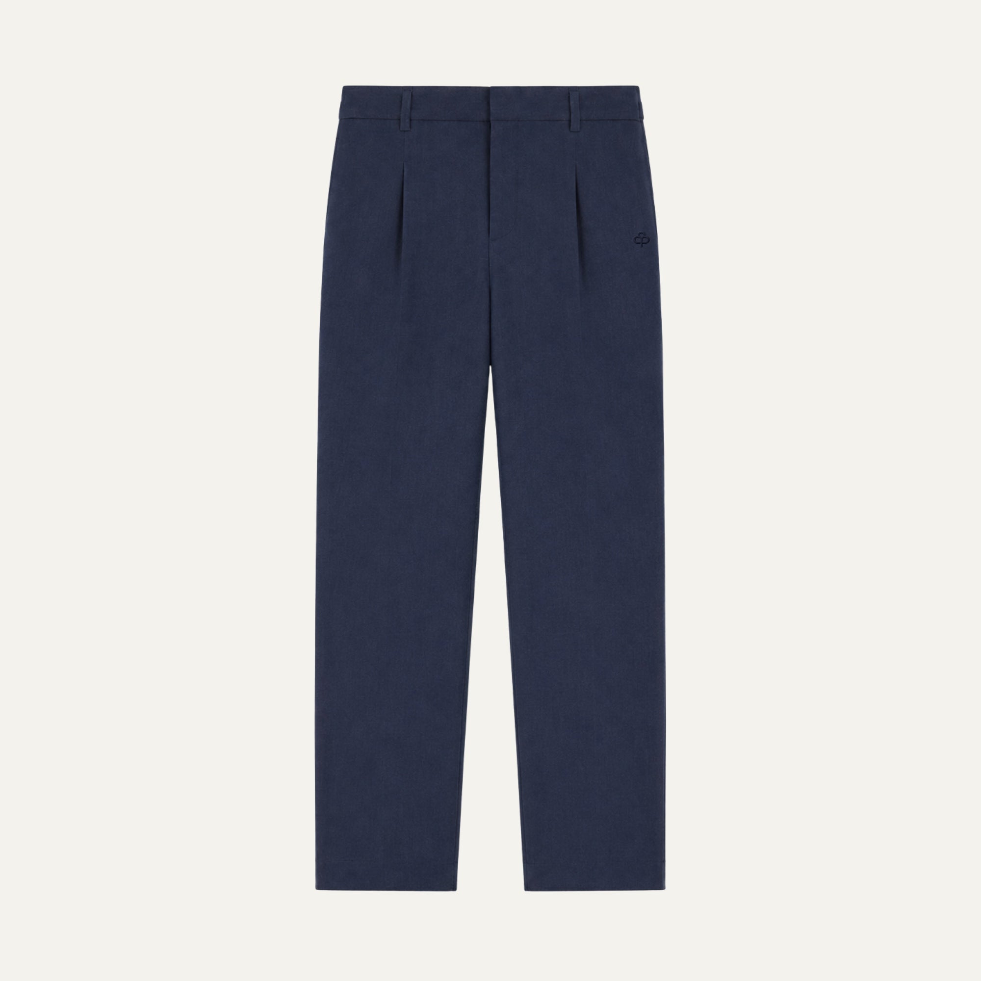 Leinenhose mit geradem Bein für Damen